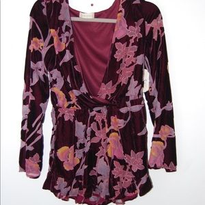 Alterd State low cut velvet romper